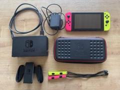 Nintendo Switch 本体 ピンク/黄 Joy-Con付き