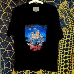 Stranger Things半袖 Tシャツ 夏 新品 お洒落 XL 2XL 黒