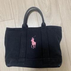 Ralph Lauren トートバッグ ピンクポニー - メルカリ