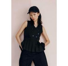 トップス Bibiy. CECILE PLEATS VEST Bibiy. CECILE PLEATS VEST （VERMEIL par iena（ヴェルメイユ
