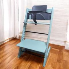 【希少色】STOKKE/ストッケ トリップトラップ シリアル6 パステルブルー