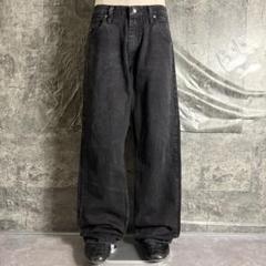 Wrangler〈後染めブラックデニムパンツ ジーンズ 00s W32 L30〉 Wrangler〈後染めブラックデニムパンツ ジーンズ 00s W32 L30