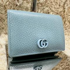 ⭐︎値下げしました⭐︎グッチ　GUCCI ブルーレザー　二つ折り財布 楽天市場】グッチ 財布 二つ折り レディース（カラーブルー）の通販