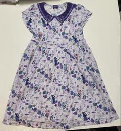 新品　未使用　アナスイミニ　ねこ　ワンピース　140cm ストライプネコワンピース | ANNA SUI mini (Baby&Kids)/アナ