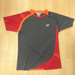 YONEX VERSICOOL グレー・オレンジ・赤 半袖シャツ ウェア