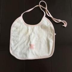 ☆新品レース使いが可愛く上品☆セリーヌのスタイ、エプロン、靴下、ガラガラ4点 ☆新品レース使いが可愛く上品☆セリーヌのスタイ、エプロン