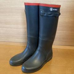 AIGLE エーグル 35サイズ ネイビー レインブーツ【訳あり新品】 2025年最新】レインブーツ エーグル 35の人気アイテム - メルカリ