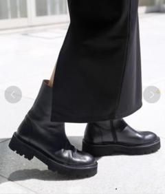 カミナンド*6/23cm*サイドゴアブーツ/靴*エナメル*黒*CAMINANDO CAMINANDO / SIDE GOA ANKLE BOOTS / ブーツ