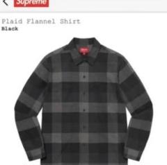 ★極上‼️好配色★21FW supreme ヘビネル ブロックチェック 黒×灰　Lのサムネイル