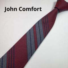 【美品】ジョンコンフォート　ハンドメイドタイ　スフォデラート mj23972.jpg