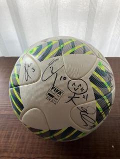 ワールドカップ2022 堂安律サイン サッカーボール - メルカリ