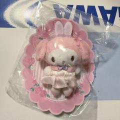 レア　サンリオ モモメロ　アカメロ　マスコットブローチ　2個セット レア サンリオ モモメロ アカメロ マスコットブローチ 2個セット