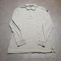 Polo Ralph Lauren ラガーシャツ　ポロシャツ　長袖　ベージュ　M