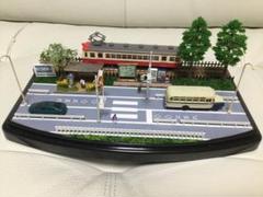 【ミニジオラマ】路面電車用、併用軌道⑦⑨　ハンドメイドジオラマ　鉄道模型 ミニジオラマ】路面電車用、併用軌道⑧ ハンドメイドジオラマ