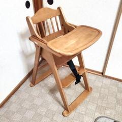 美品☆澤田木工所 ハイチェア 折りたたみ ナチュラル 安全ベルト 股ベルト 楽天市場】送料無料 セットアップハイローチェア ベビーチェア