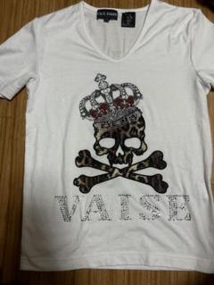 vice fairy スカルラメ 英字ロンt ロッソ ロンT Tシャツ メンズ rosso/VICE FAIRY クラウン スカル