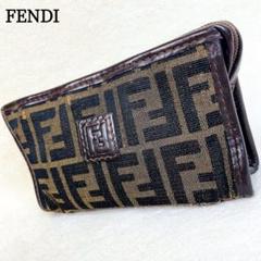 ✨希少✨ FENDI フェンディ ズッカ柄 ミニポーチ 総柄 2025年最新】フェンディ ポーチ ズッカの人気アイテム - メルカリ