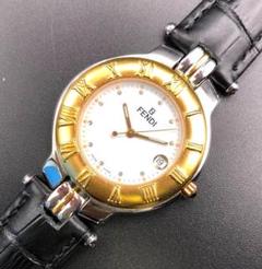 『◆WH-2458◆』FENDI(フェンディ)☆ベゼルローマラウンドウォッチ☆ ◇WH-2458◇』FENDI(フェンディ)☆ベゼルローマラウンドウォッチ☆