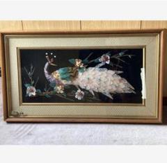 宝石画　貴石画　天然石　額45×94×6 クリスタル　絵画 宝石画 貴石画 天然石 額45×94×6 クリスタル 絵画 Amazon.co.jp:
