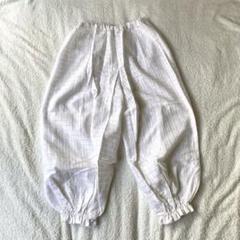 【ハンドメイド】コクーンパンツ イージーパンツ ウエストゴム 裾ゴム 楽ちん F