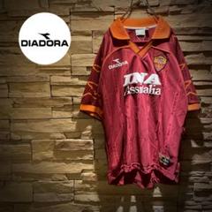 新品タグ付】diadoraディアドラ×ローマ×中田英寿/No8/ユニフォームM