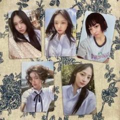 NEWJEANS サノク 公開放送 1週目 how sweet トレカ5枚 NewJeans 1週目 how sweet サノク トレカ 5枚 - メルカリ