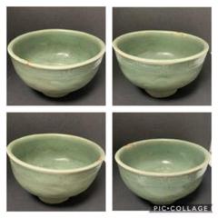 中国古玩　青磁茶碗　口径9.5㎝ 東里7-0117① 中国古玩 青磁茶碗 口径9.5㎝ 東里7-0117①