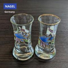 新品　ドイツ NAGEL社製手吹きガラス『葡萄紋様花瓶』共箱付 Amazon.co.jp: ドイツ NAGELナゲル社製 手吹き エナメル彩