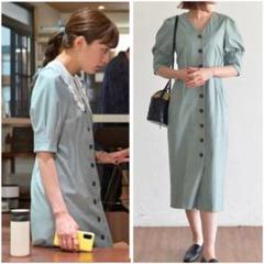 リリーブラウン　ワンピース　ピンクノースリーブ　川口春奈さん着用 リリーブラウン【新品未使用】【川口春奈着用】【今秋新作