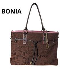 ほぼ未使用品 BONIA ボニア 総柄PVCレザー 2way ハンドバッグ 2025年最新】ボニアの商品はこちらの人気アイテム - メルカリ