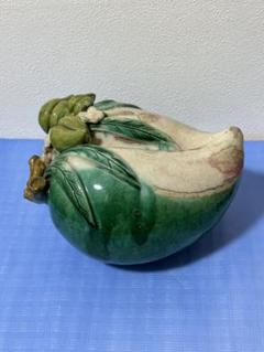 中国美術　置物　入れ物　石　骨董　アンティーク 石像 石の置物 獅子 置物 オブジェ 彫刻 中国 インテリア 送料