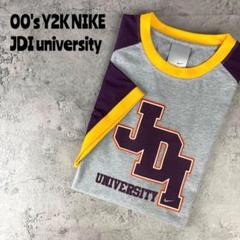 00's Y2K NIKE ナイキ JDI ラグラン袖　リンガーTシャツ 新品