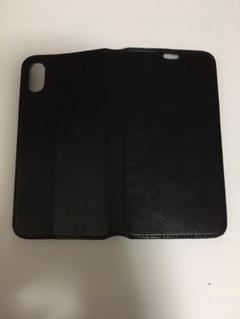 手帳型 ブラックケース