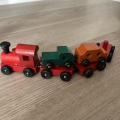 木製列車と貨車セット