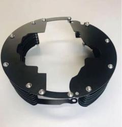 SR400/SR500用のビッグフィンキット新品 渋めのブラック by SR400/SR500用のビッグフィンキット新品 渋めのブラック by