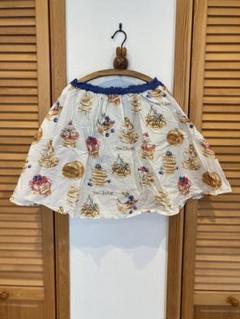 トロワラパン スイーツ柄　スカパン　スカート　パンツ付き　150cm KP