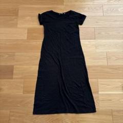 ユニクロ　ロングワンピース　M