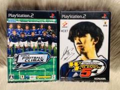 ◆PS2◆ ウィニングイレブン5 & ワールドフットボール クライマックス