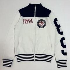 PEARLY GATES レディース フルジップ ニット セーター