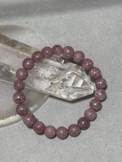 極上！ワインレッドパープルマイカ　ブレスレット cat_mica_purple_bracelet-