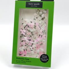 【iPhone15/14/13】ケイトスペード　iPhoneケース　花柄　可愛い