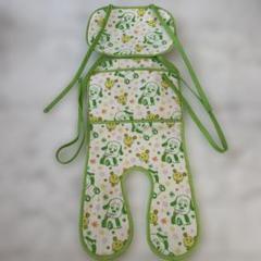 子供用チャイルド・ベビーカー冷感シートパッド メッシュ素材　ワンワン