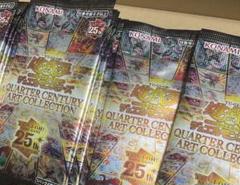 遊戯王 クォーターセンチュリーアートコレクション 2box 新品未開封 遊戯王OCGデュエルモンスターズ QUARTER CENTURY ART COLLECTION