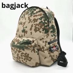 【希少色】　bagjack 　バッグジャック　リュック　カモフラ　止水ジップ