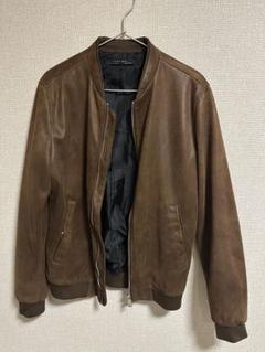 革ジャン　ザラ　茶系　ライダース ZARA（ブラウン/茶色系）のフリマアイテム一覧