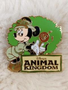 新品 激レア ディズニーワールド アニマルキングダム ミニー ピンバッジ