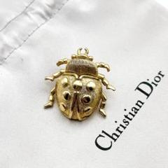 2150-1　人気✨Dior　ピンブローチ　てんとう虫　CD　希少　刻印 m39864066060_1.jpg?1732927518