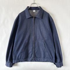 50s ヴィンテージ フレンチ スウィングトップ デニム ユーロ ワーク 古着 80s ヴィンテージ フレンチ デニム スウィングトップ ユーロ