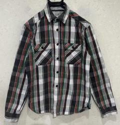 *JELADO チェック ネルシャツ 長袖ワークシャツ トップス XL
