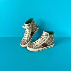 美品 ☆GUCCI グッチ Basket ハイカット スニーカー ヴィンテージ GUCCI - 【未使用】GUCCI グッチ スニーカー バスケット